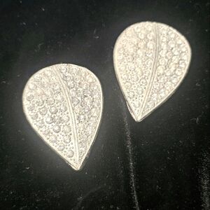 Vintage Pair of Rhinestone Shoe Clips